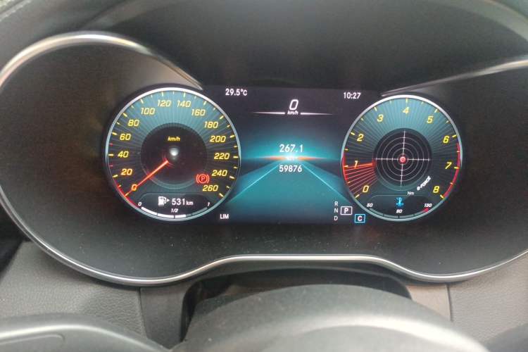 Used Mercedes-Benz C-Class 2021 C 200 L Fashion Edition Sport Version Instrument Cluster