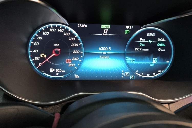 Used Mercedes-Benz C-Class 2021 C 260 L Sport Edition Instrument Cluster