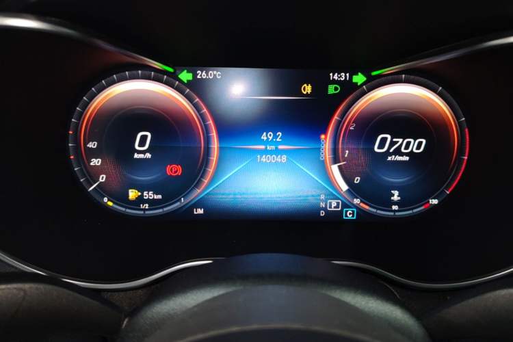 Used Mercedes-Benz C-Class 2021 C 200 L Fashion Edition Sport Version Instrument Cluster