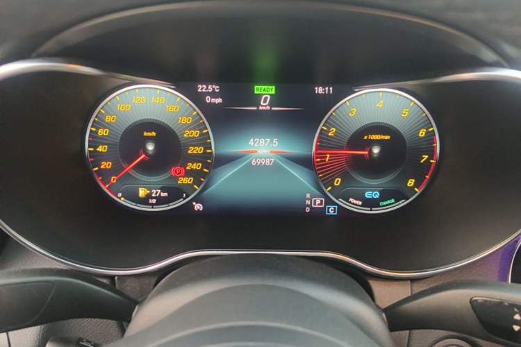 Used Mercedes-Benz C-Class 2021 C 260 L Sport Edition Star Collection Instrument Cluster
