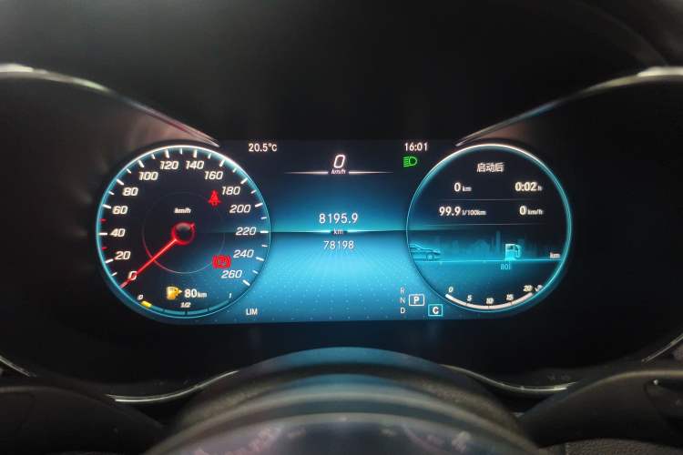 Used Mercedes-Benz C-Class 2021 C 200 L Fashion Edition Sport Version Instrument Cluster