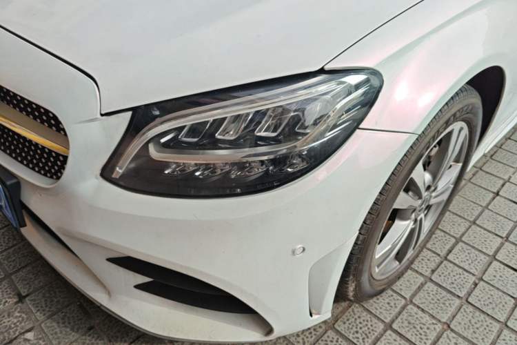 Used Mercedes-Benz C-Class 2021 C 200 L Fashion Edition Sport Version Left Front Headlight