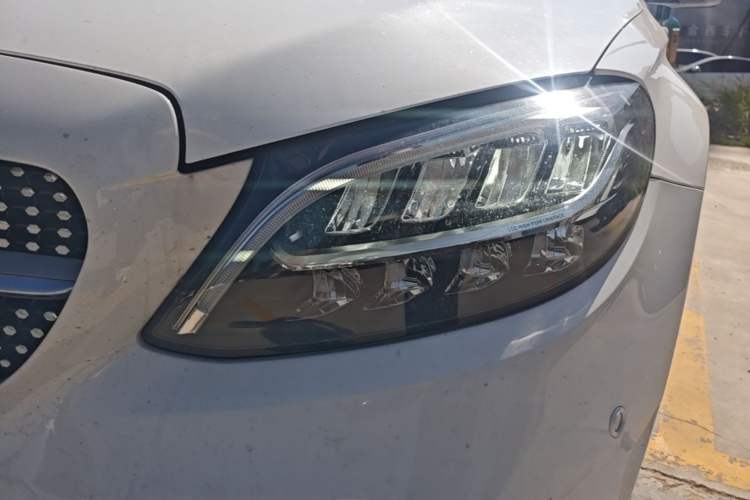 Used Mercedes-Benz C-Class 2021 C 200 L Fashion Edition Sport Version Left Front Headlight