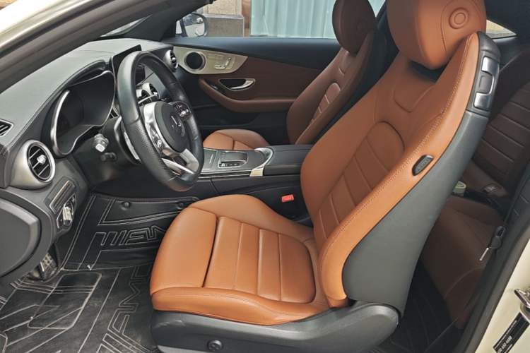 Used Mercedes-Benz C-Class 2021 C 260 Coupe Left Front Seat