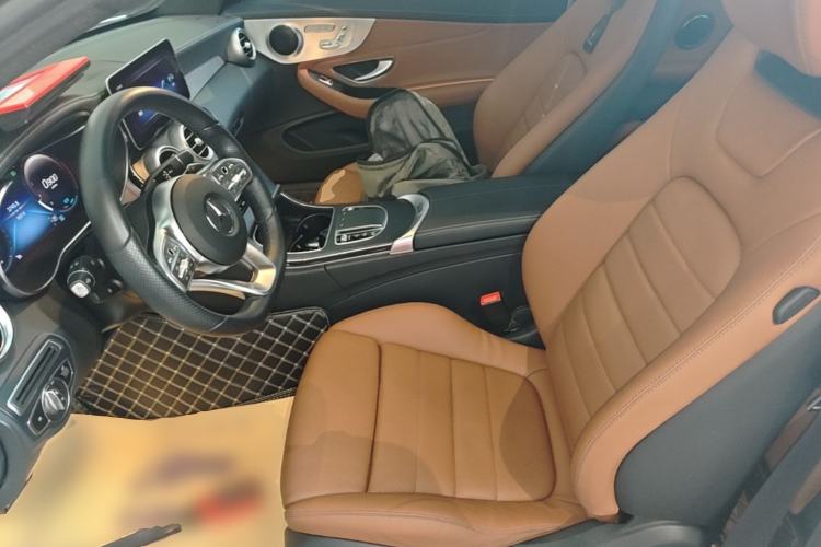 Used Mercedes-Benz C-Class 2021 C 260 Coupe Left Front Seat