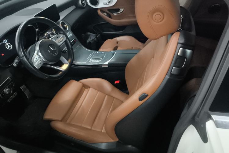 Used Mercedes-Benz C-Class 2021 C 260 Coupe Left Front Seat