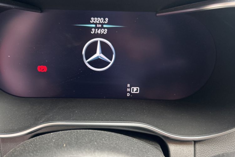 Used Mercedes-Benz C-Class 2021 C 260 Star Edition Odometer Close Up