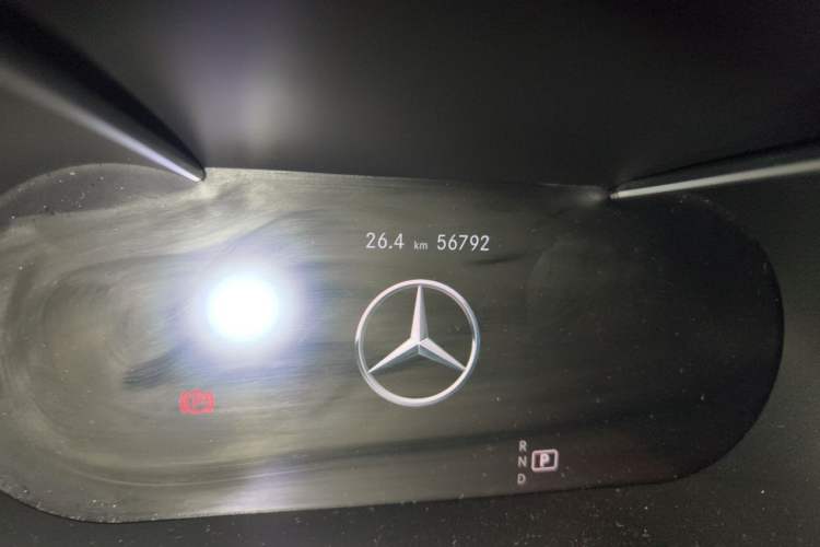 Used Mercedes-Benz C-Class 2021 C 260 L Sport Edition Odometer Close Up