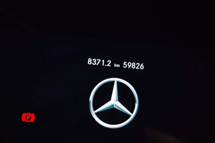 Used Mercedes-Benz C-Class 2021 C 260 L Sport Edition Star Collection Odometer Close Up