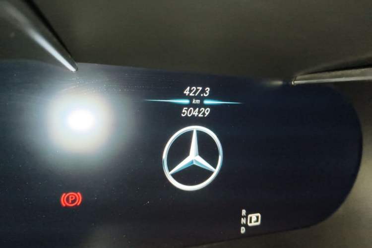 Used Mercedes-Benz C-Class 2021 C 260 L Sport Edition Star Collection Odometer Close Up