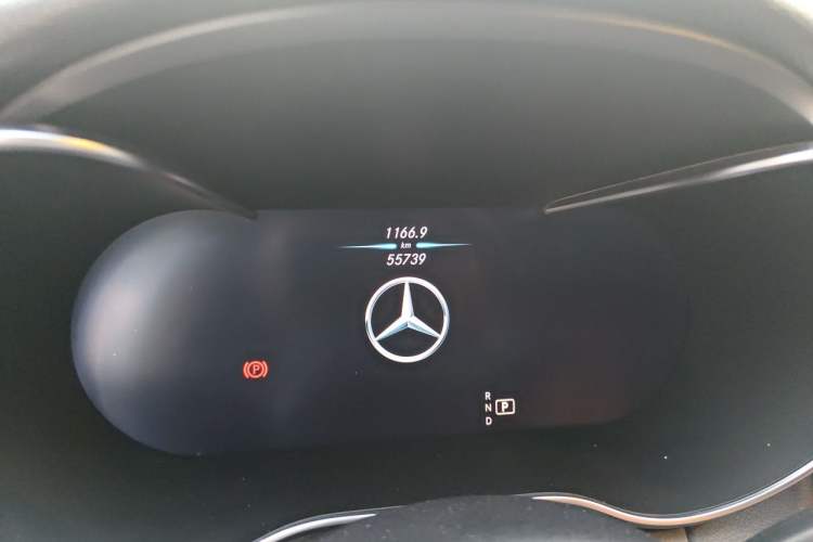Used Mercedes-Benz C-Class 2021 C 260 Star Edition Odometer Close Up