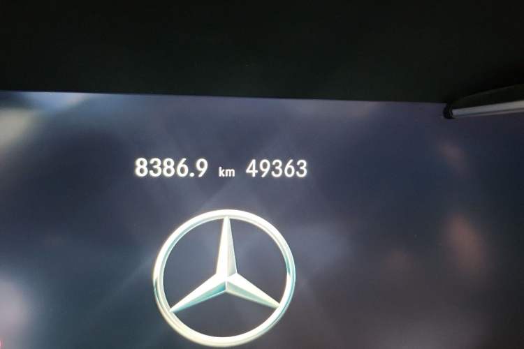Used Mercedes-Benz C-Class 2021 C 260 L Sport Edition Star Collection Odometer Close Up