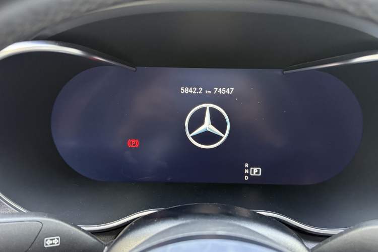 Used Mercedes-Benz C-Class 2021 C 260 Coupe Odometer Close Up