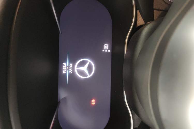 Used Mercedes-Benz C-Class 2021 C 260 L Sport Edition Star Collection Odometer Close Up