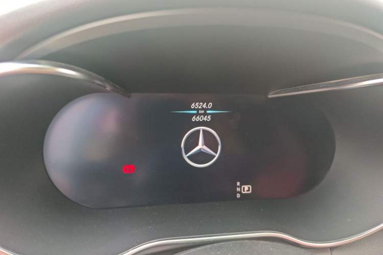 Used Mercedes-Benz C-Class 2021 C 260 Star Edition Odometer Close Up