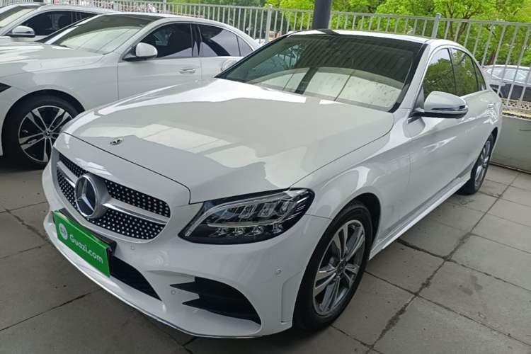 Used Mercedes-Benz C-Class 2021 C 200 L Fashion Edition Sport Version Guazi used car, China used car export, Used car for sale, Used cars, Cheapest cars for sale