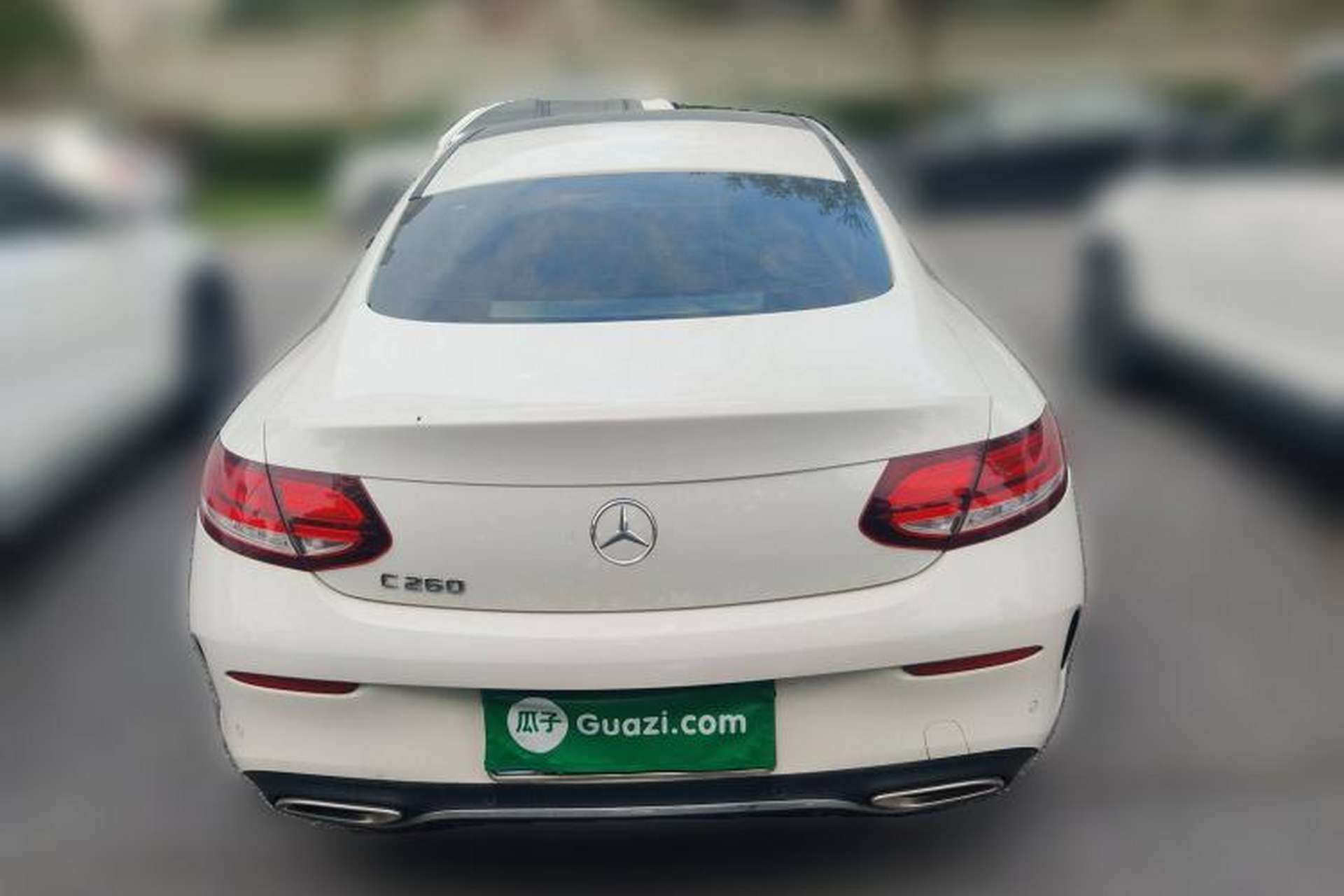 Used Mercedes-Benz C-Class 2021 C 260 Coupe Rear