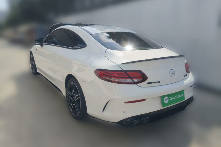 Used Mercedes-Benz C-Class 2021 C 200 Coupe Rear Left 45 Deg