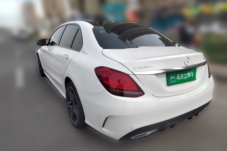 Used Mercedes-Benz C-Class 2021 C 260 L Sport Edition Star Collection Rear Left 45 Deg
