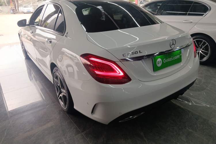 Used Mercedes-Benz C-Class 2021 C 260 L Sport Edition Star Collection Rear Left 45 Deg