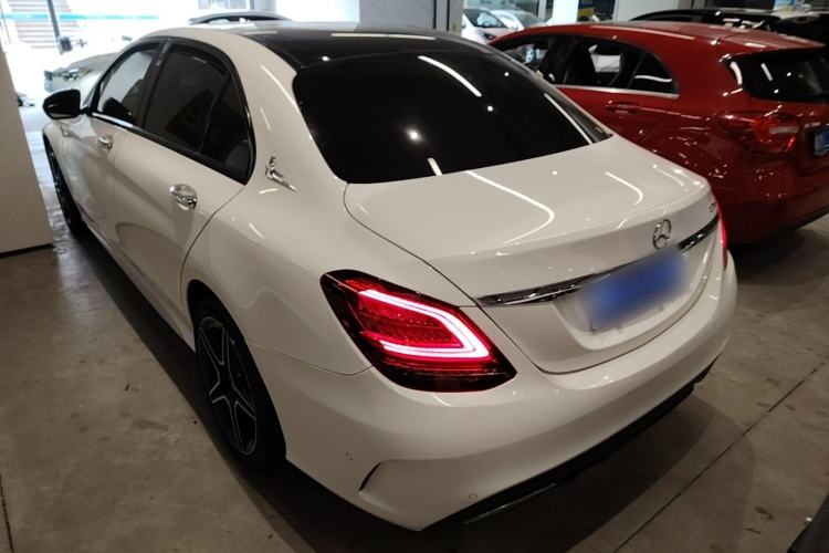 Used Mercedes-Benz C-Class 2021 C 260 L Sport Edition Star Collection Rear Left 45 Deg