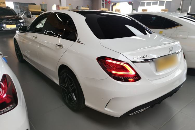 Used Mercedes-Benz C-Class 2021 C 260 L Sport Edition Star Collection Rear Left 45 Deg