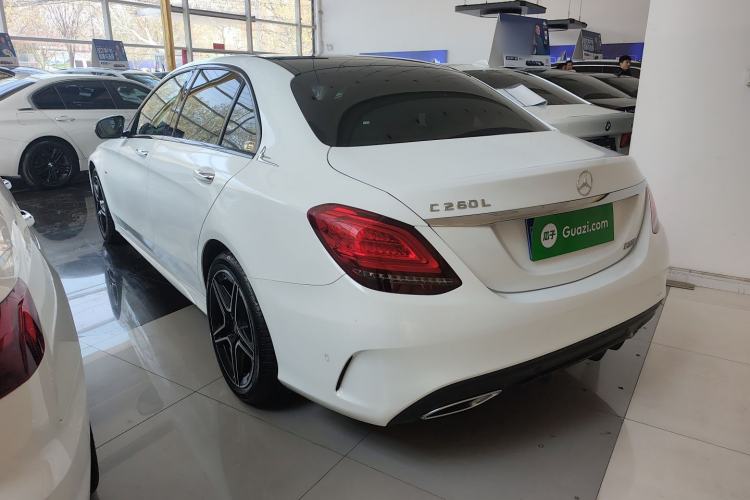Used Mercedes-Benz C-Class 2021 C 260 L Sport Edition Star Collection Rear Left 45 Deg