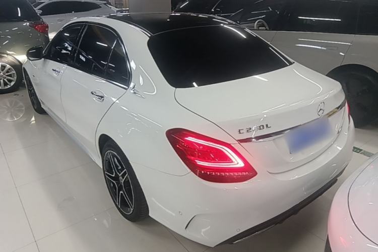 Used Mercedes-Benz C-Class 2021 C 260 L Sport Edition Star Collection Rear Left 45 Deg