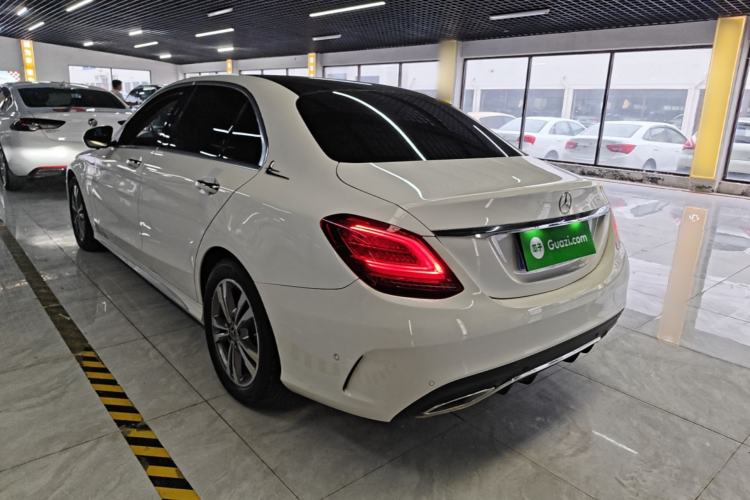 Used Mercedes-Benz C-Class 2021 C 200 L Fashion Edition Sport Version Rear Left 45 Deg