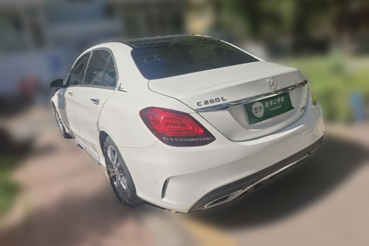 Used Mercedes-Benz C-Class 2021 C 200 L Fashion Edition Sport Version Rear Left 45 Deg