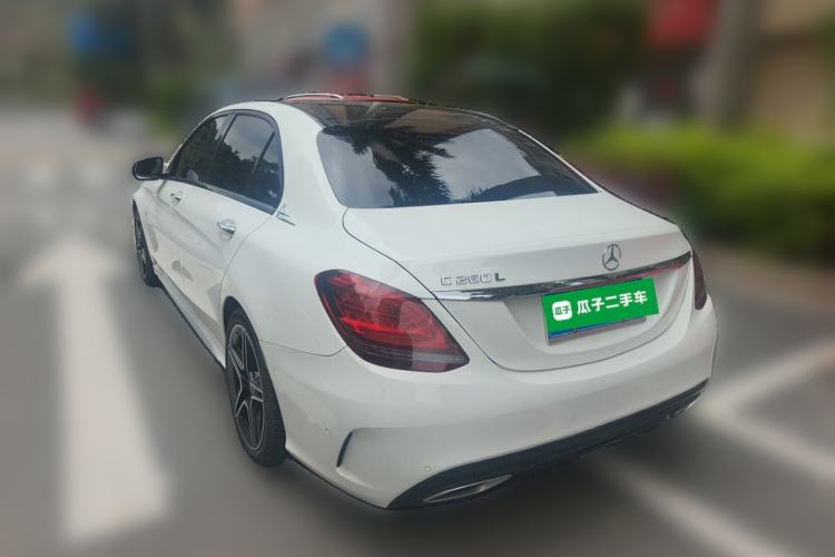 Used Mercedes-Benz C-Class 2021 C 260 L Sport Edition Star Collection Rear Left 45 Deg
