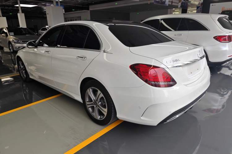Used Mercedes-Benz C-Class 2021 C 260 L Sport Edition Rear Left 45 Deg