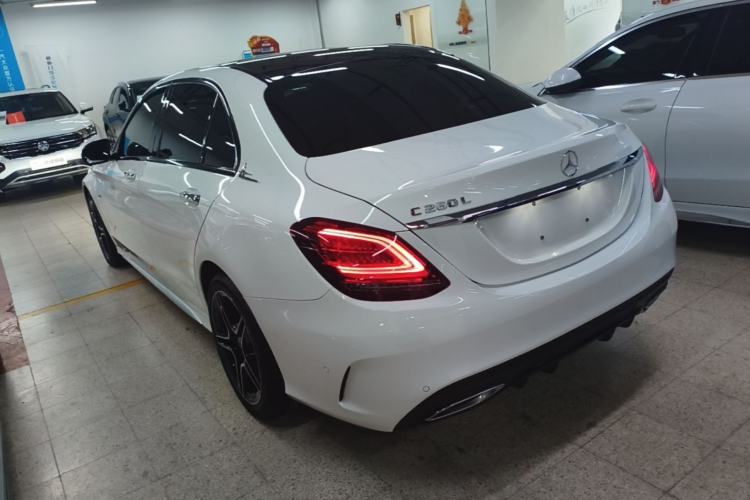 Used Mercedes-Benz C-Class 2021 C 260 L Sport Edition Star Collection Rear Left 45 Deg
