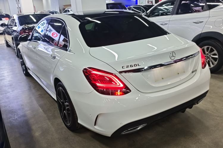 Used Mercedes-Benz C-Class 2021 C 260 L Sport Edition Star Collection Rear Left 45 Deg