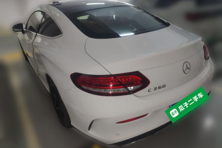 Used Mercedes-Benz C-Class 2021 C 260 Coupe Rear Left 45 Deg