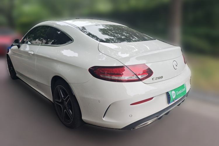Used Mercedes-Benz C-Class 2021 C 260 Coupe Rear Left 45 Deg