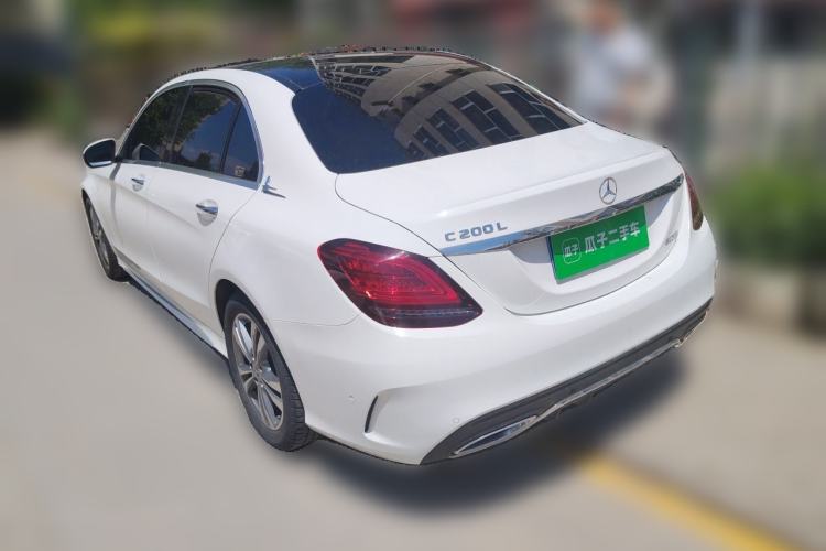 Used Mercedes-Benz C-Class 2021 C 200 L Fashion Edition Sport Version Rear Left 45 Deg