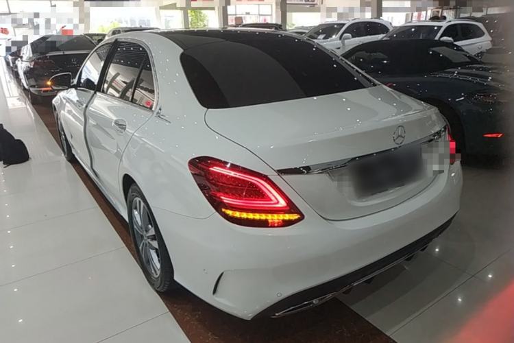 Used Mercedes-Benz C-Class 2021 C 200 L Fashion Edition Sport Version Rear Left 45 Deg