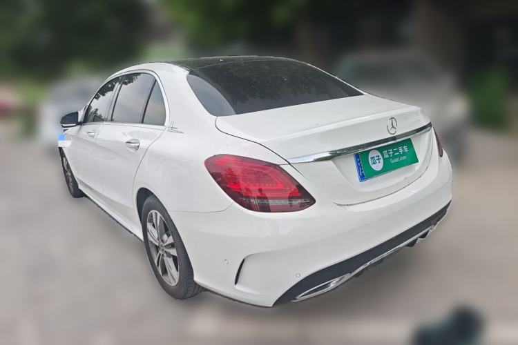 Used Mercedes-Benz C-Class 2021 C 200 L Fashion Edition Sport Version Rear Left 45 Deg
