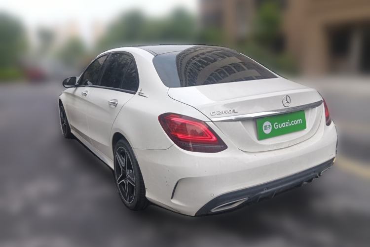 Used Mercedes-Benz C-Class 2021 C 260 L Sport Edition Star Collection Rear Left 45 Deg