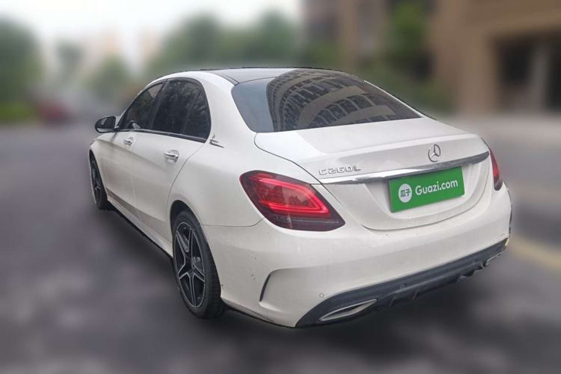 Used Mercedes-Benz C-Class 2021 C 260 L Sport Edition Star Collection Rear Left 45 Deg