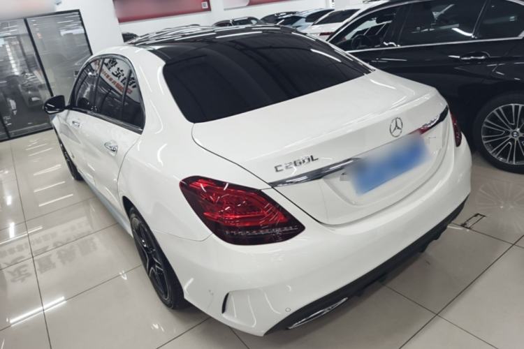 Used Mercedes-Benz C-Class 2021 C 260 L Sport Edition Star Collection Rear Left 45 Deg