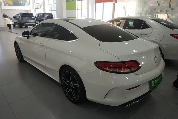 Used Mercedes-Benz C-Class 2021 C 260 Coupe Rear Left 45 Deg