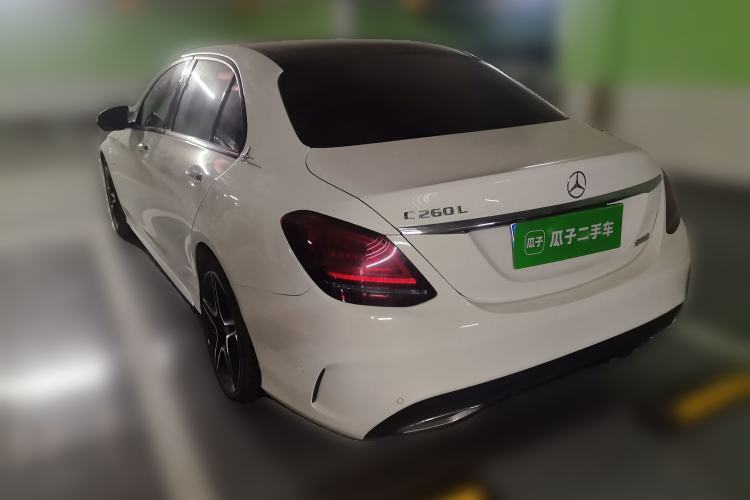 Used Mercedes-Benz C-Class 2021 C 260 L Sport Edition Star Collection Rear Left 45 Deg