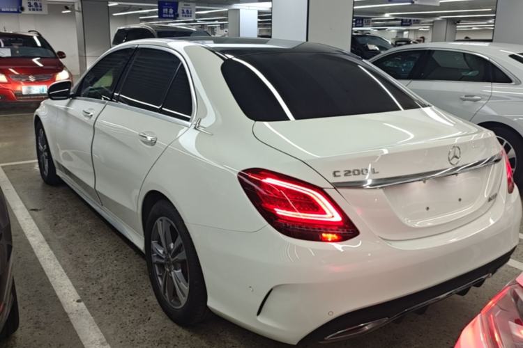 Used Mercedes-Benz C-Class 2021 C 200 L Fashion Edition Sport Version Rear Left 45 Deg