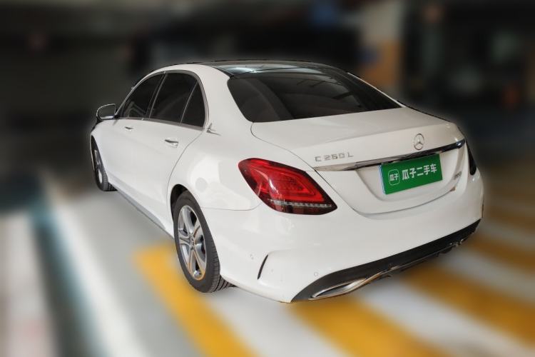 Used Mercedes-Benz C-Class 2021 C 260 L Sport Edition Rear Left 45 Deg