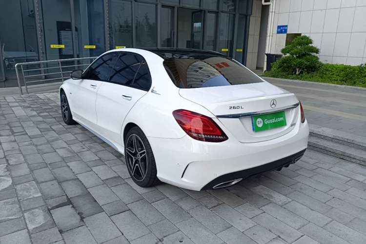 Used Mercedes-Benz C-Class 2021 C 260 L Sport Edition Star Collection Rear Left 45 Deg