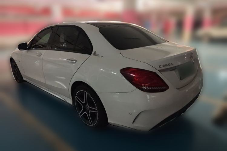 Used Mercedes-Benz C-Class 2021 C 260 L Sport Edition Star Collection Rear Left 45 Deg