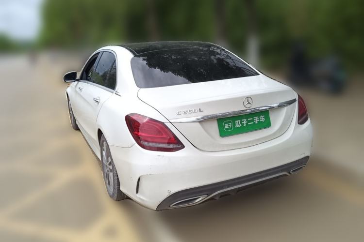 Used Mercedes-Benz C-Class 2021 C 200 L Fashion Edition Sport Version Rear Left 45 Deg