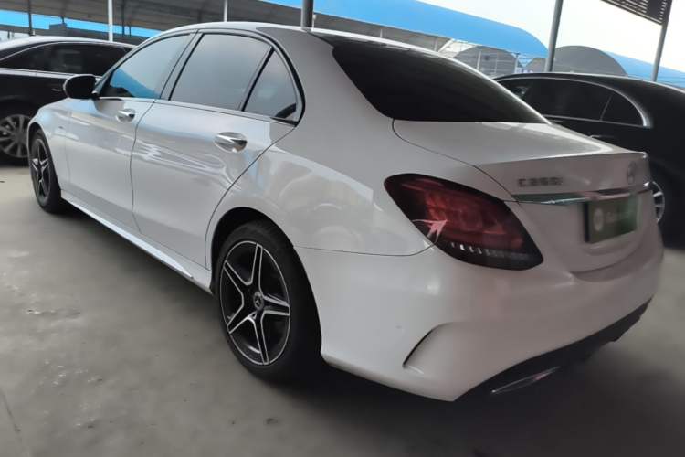 Used Mercedes-Benz C-Class 2021 C 260 L Sport Edition Star Collection Rear Left 45 Deg
